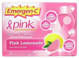 READ Emergen C Pink Lemonade 30 PKT 02/2027 - $370.49 MXN