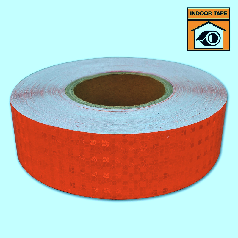 2&quot;x100ft HoneyComb/Lizard Red Reflective Tape - $19.45