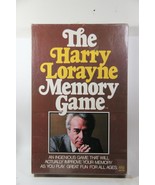 Vintage Reiss 1976 The Harry Lorayne Memory Game Board Game New Factory ... - $74.30 CAD