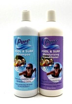 Divina Purf Pool &amp; Surf Shampoo &amp; Moisturizing Conditioner 16 oz Duo - £23.08 GBP