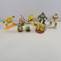 Teenage Mutant Ninja Turtle TMNT Lot of 8 Donatello Michelangelo Raphael Leo - £15.70 GBP