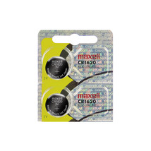 Maxell CR1620 3 Volt Lithium Coin Cell Batteries (2 Pack) + Tracking Included - £8.64 GBP