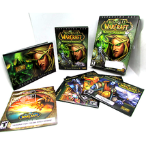 World of Warcraft The Burning Crusade Expansion Set CD ROM 4 Discs Manual CIB   - £9.40 GBP