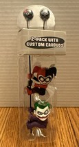 NECA Scalers 2-pack Joker Harley Quinn Custom Earbuds new - £7.02 GBP