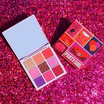 KARA Party Girl 9 Color Matte Shimmer Glitter Mini Eyeshadow Palette - $12.91