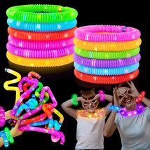 Glow Sticks Party Pack (12 Pack), Glow Necklaces &amp; Bracelets, Halloween Light Up - £25.71 GBP