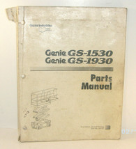 Genie GS-1530 GS-1930 First Edition 1998 Parts Manual (39529) {T1357} - $57.91