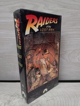 Raiders Of The Lost Ark Yellow Watermark Vhs Nos New Sealed - £78.45 GBP