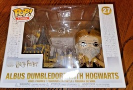 Funko Pop! Town: Harry Potter 20th Anniversary - Dumbledore with Hogwarts #27 - £33.96 GBP
