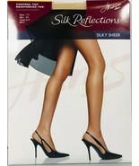 Hanes ~ Silk Reflections ~ Control Top Panty ~ Travel Buff ~ Size AB ~ NOS - £6.25 GBP