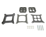 Square Bore Carburetor 1&quot; Thick Modular Spacer Kit w/ Gaskets PRF - $32.99