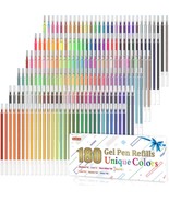 Gel Pen Refills, Shuttle Art 180 Colors (No Duplicates) Gel Pen Refills,... - $23.54