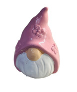 Fairly Garden Easter Gnome Ceramic Statue Figurine 5” Tall Pink - €13,58 EUR