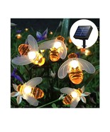 20LED Solar String Lights Outdoor Waterproof Honey Bees (a) A15 - £63.30 GBP