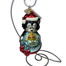 Christopher Radko Disney's Pinocchio Ornament Cleo & Figaro With Tag - $92.00