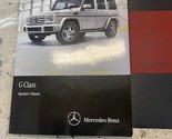 2017 Mercedes Benz G Classe G Wagon G53 G550 Opérateurs Propriétaires Ma... - $199.94