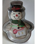 Wilton Holiday Snowman Cake Pan # 2105-803 ~ Circa 1989 ~ NEW Old Stock ~ - $27.01 CAD