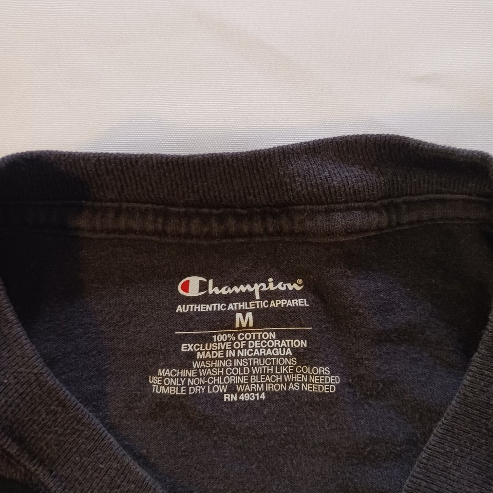 Champion Authentic MiamiAlumni University Of Miami Men's Cotton T-Shirt Size M Item image 6