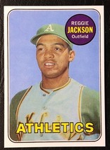 1969 Topps #260 Reggie Jackson Rookie Reprint - MINT -- Oakland Athletics - £1.56 GBP