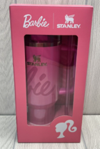 Stanley x Barbie Quencher Tumbler Pink Sparkle 40 oz With Lid &amp; Straw - NEW - £118.80 GBP