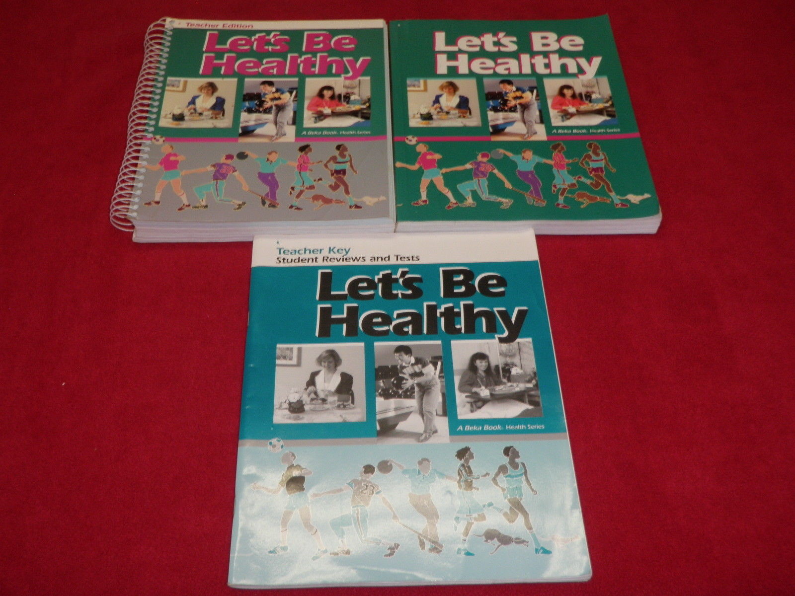 Abeka 8th Let&#39;s Be Healthy Student Text Teacher Key Teacher Edition (Lot... - $39.19