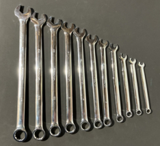 Pittsburgh Metric Como 12 Point Combination Wrench Set 11 Piece open end... - £14.94 GBP