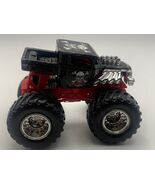 Hot Wheels Monster Trucks 1968 Bone Shaker (Black &amp; Red) 1:64 scale Loos... - $4.20