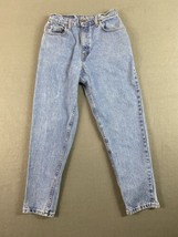 Vintage Levis 551 Jeans Womens 28x28 Blue Relaxed Tapered USA 1995 Cotto... - $29.57