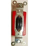 HUBBELL 1221-L LOCK TYPE SWITCH 1 POLE 120/277V NEW BACK OR SIDE WIRED - £5.98 GBP