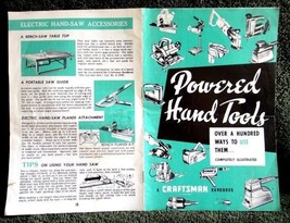 1959 Vintage Craftsman Powered Hand Tools Electric Cut - £33.63 GBP