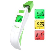 Ear and Forehead Thermometer for Adults and Kids No Touch Digital Thermometer wi - £15.67 GBP