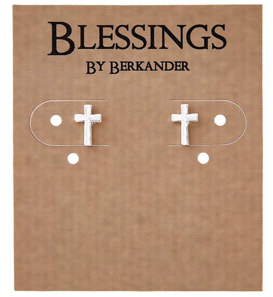 Cross Stud Earrings, New #AB-073