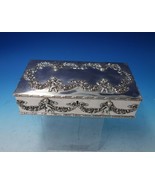Cupid by Howard Sterling Silver Cigar Box Cupids Swags of Flowers #1369B... - €3.037,44 EUR