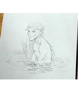 Original ART #12 Wizards of the Coast Water Fairy NICE! by &quot;Phred&quot; Rawles - $40.55 CAD