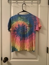 Ron Jon Surf Shop T-Shirt Tee Kids Size Medium  Tie Dyed Short Sleeve Shirt - $31.36