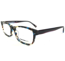 Marchon Eyeglasses Frames M-CORNELIA 215 Brown Blue Tortoise Rectangle 52-16-130 - £25.98 GBP
