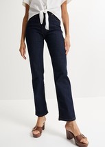 JOHN BANER Straight Leg Jeans in Dark Blue   UK 26 PLUS Size      (fm36-9) - £18.94 GBP