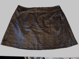 Women&#39;s Juniors Decree Skater Skirt Black Sequins Size MEDIUM NEW W Tags - £21.34 GBP