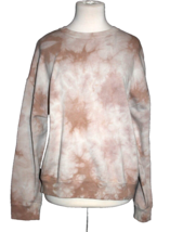 Victoria’s Secret PINK Size Medium M Marbled Sweatshirt Mauve Oversized - £14.17 GBP