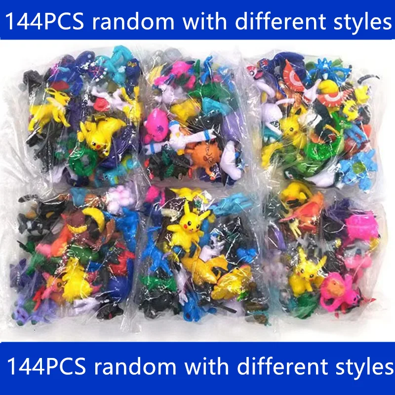 144pcs Model – Iconic Pokémon Figure for Fans - $13.88