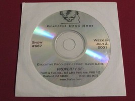 Grateful Dead Hour Radio Show #667 Cd Week Of July 2nd, 2001 No Cue Sheet *Rare* - £19.45 GBP