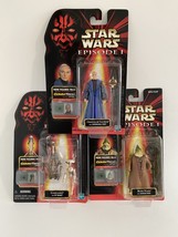 Star Wars - Episode 1: 3-figure set, Chancellor Valorum, Boss Nass, Gasgano - $13.00