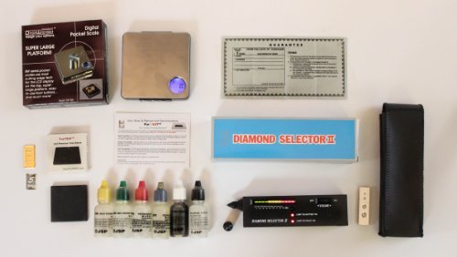 Electronic Scale Gold Silver Weigh Acid Test Kit Detect Diamond Tester Jewelry