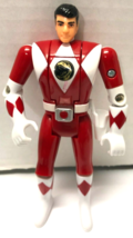 Red Power Ranger Flip Head 5 1/2&quot; Figure - £7.78 GBP