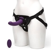 Desire Vibrating Strap On Dildo Harness Kit - 7 Inch Silicone Strap On F... - $201.99