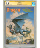 CGC SS 7.5 Dragon Magazine #71 SIGNED Jeff Easley Art TSR AD&amp;D / Clyde C... - $215.14 CAD