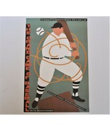 Vtg 1987 Seymour Chwast Grand Game of Baseball Museum of Borough of Broo... - $79.99