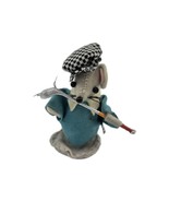 Vintage Handmade Felt Golf Mouse Figure - $241.39 MXN
