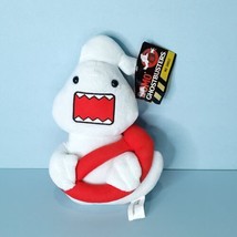 Domo Ghostbusters Plush 11” No Ghost White Red Plush Stuffed Animal 2015 w/ Tags - $19.79