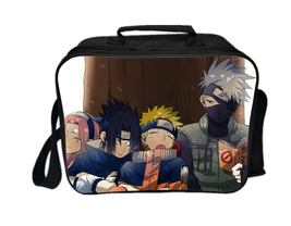 Naruto Lunch Box Series Lunch Bag Naruto Kakashi Sasuke - $21.99